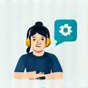 أيقونة دعم العملاء والاستشارات